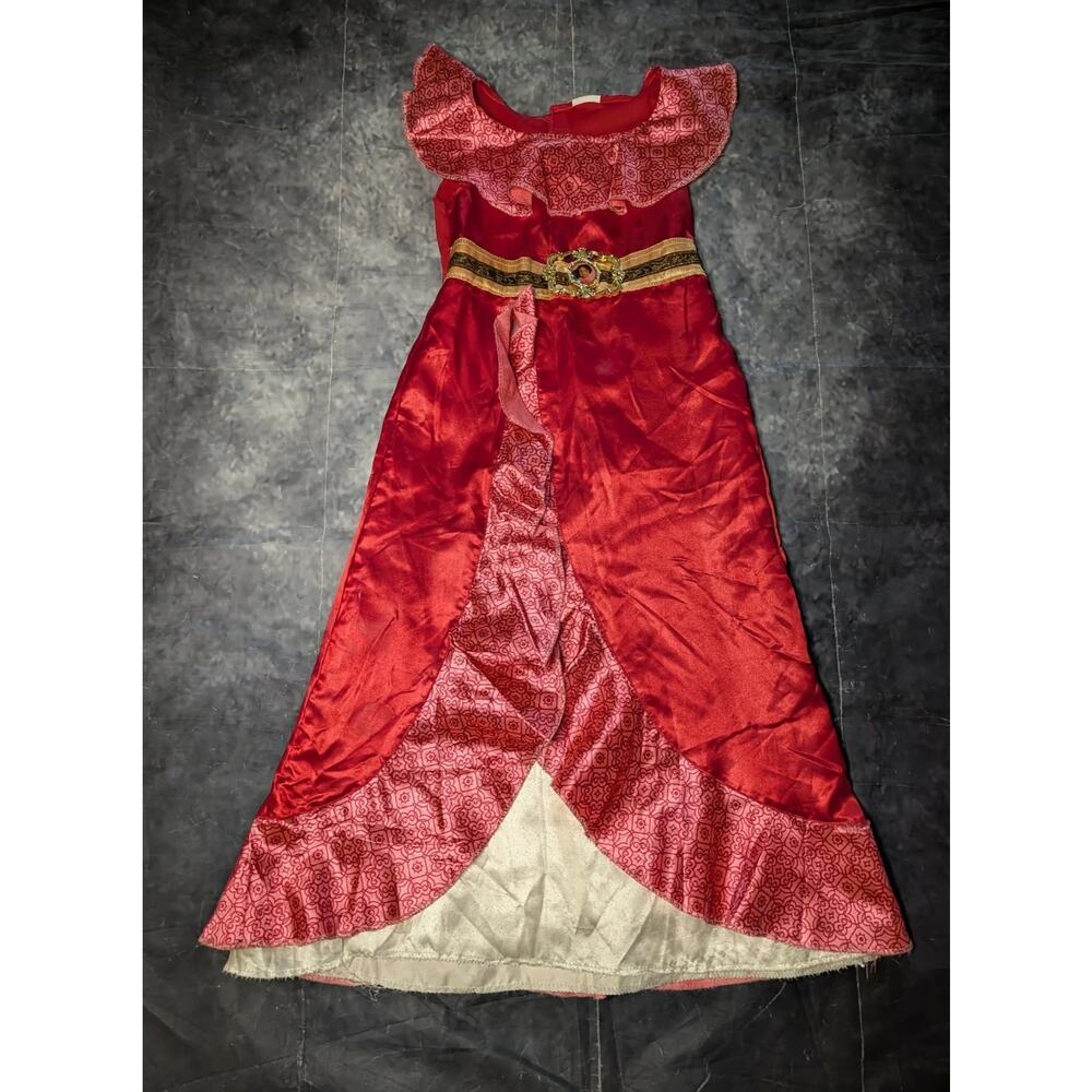 Disney Elena of Avalor Adventure Girls S 4-6 Halloween Costume Princess Dress - Picture 2 of 7